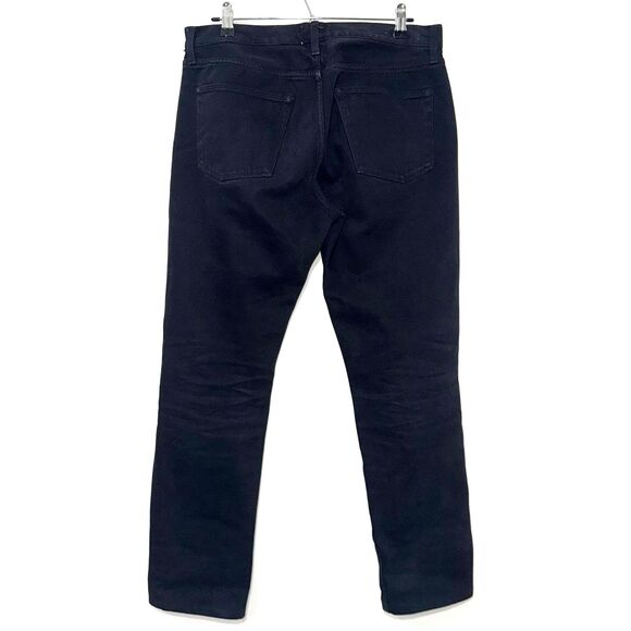 Sid Mashburn Button Fly Clift Straight Leg Jean - Black 34 - Picture 3 of 8